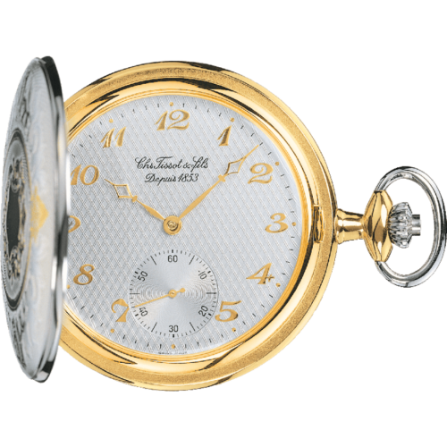 Tissot Tissot Savonnette Mechanical Brass / Yellow Gold / Palladium / Silver